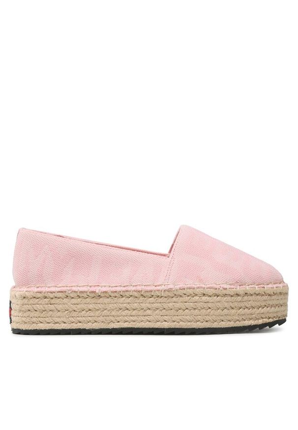 Espadryle Tommy Jeans. Kolor: różowy