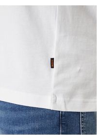 BOSS T-Shirt Te_Move 50547087 Biały Relaxed Fit. Kolor: biały. Materiał: bawełna