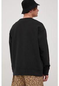 Levi's® - Levi's bluza bawełniana męska kolor czarny z nadrukiem. Okazja: na spotkanie biznesowe. Kolor: czarny. Materiał: bawełna. Wzór: nadruk. Styl: biznesowy #4
