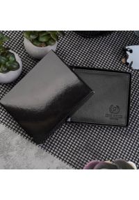 Portfel skórzany PAOLO PERUZZI T-47-BL czarny. Kolor: czarny. Materiał: skóra #1