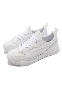 Buty Puma R78 Trek Lth M 383202 02 białe. Okazja: na co dzień. Kolor: biały. Materiał: materiał, skóra, guma. Szerokość cholewki: normalna