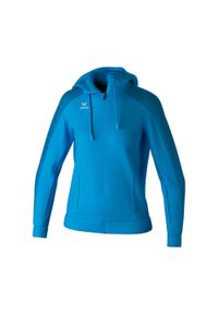 ERIMA - Damska bluza dresowa z kapturem Erima Evo Star. Typ kołnierza: kaptur. Kolor: zielony, wielokolorowy, fioletowy. Materiał: dresówka. Sport: piłka ręczna, fitness #1