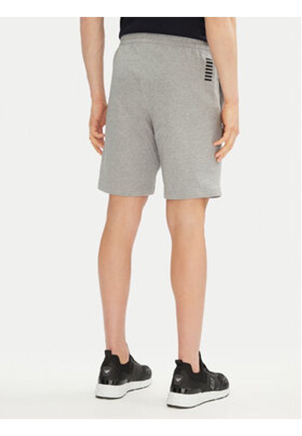 EA7 Emporio Armani Szorty sportowe 8NPS65 PJVRZ 3905 Szary. Kolor: szary. Materiał: bawełna. Styl: sportowy