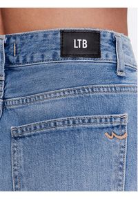 LTB Szorty jeansowe Belinda 60975 15315 Niebieski Mom Fit. Kolor: niebieski. Materiał: jeans, bawełna