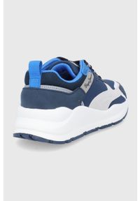 Pepe Jeans Buty dziecięce kolor granatowy. Nosek buta: okrągły. Zapięcie: sznurówki. Kolor: niebieski. Materiał: guma #2