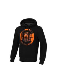 PITBULL - Bluza męska Pitbull z kapturem Orange Dog 24. Typ kołnierza: kaptur. Kolor: czarny. Sport: fitness #1