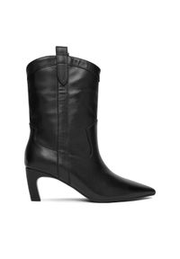 Gino Rossi Botki `EO-DIMA-2546-0714-1R Czarny. Kolor: czarny. Materiał: skóra