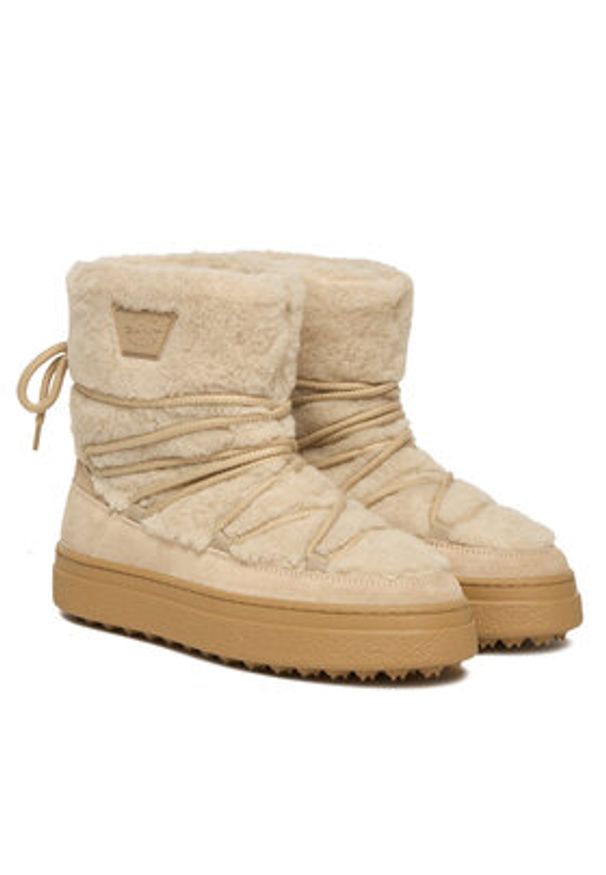 GANT - Gant Śniegowce 31541101 Écru. Materiał: wełna