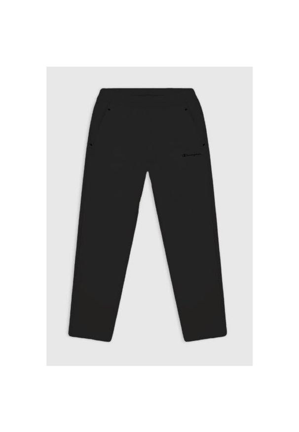 Spodnie sportowe męskie Champion Minimal Straight. Kolor: czarny. Materiał: dresówka