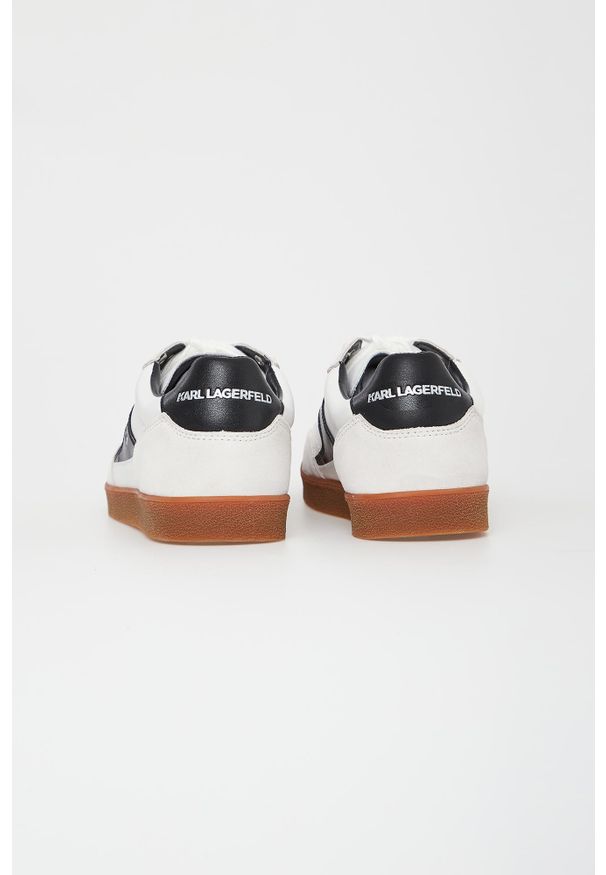 Karl Lagerfeld - Sneakersy męskie skórzane KARL LAGERFELD. Materiał: skóra
