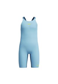 Strój startowy pływacki dla dziewczynek Speedo Endurance Max OpenBack. Kolor: niebieski #1