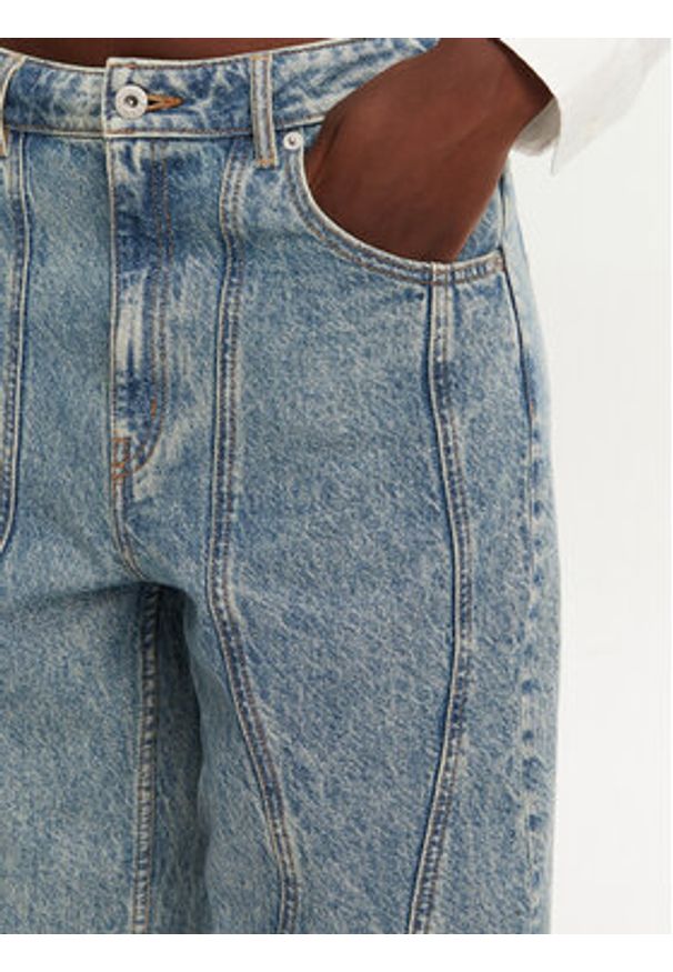Hugo - HUGO Jeansy Leni 50531726 Niebieski Loose Fit. Kolor: niebieski