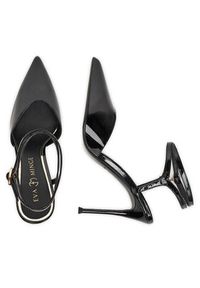 Eva Minge Szpilki MONA-SLT1582-2 Czarny. Kolor: czarny. Materiał: skóra. Obcas: na szpilce #4