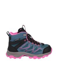 Buty trekkingowe dla chłopców CMP Byne Waterproof. Kolor: różowy. Styl: młodzieżowy, sportowy. Sport: turystyka piesza #1