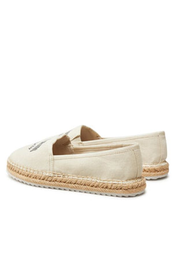 Tommy Jeans Espadryle Tjw Varsity Espadrille EN0EN02470 Beżowy. Kolor: beżowy. Materiał: materiał