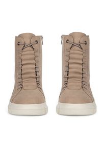 Rieker Trzewiki X3428-20 Beżowy. Kolor: beżowy. Materiał: materiał #5