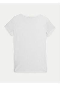 4f - 4F T-Shirt 4FWMM00TTSHF1846 Biały Slim Fit. Kolor: biały. Materiał: bawełna #8