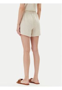 Vero Moda Szorty materiałowe Thea 10333804 Beżowy Loose Fit. Kolor: beżowy. Materiał: wiskoza #4