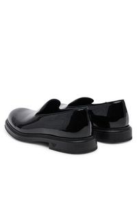 Emporio Armani Półbuty X4J110 XAT24 00002 Czarny. Kolor: czarny. Materiał: lakier, skóra #5