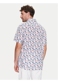 Bugatti Koszula 9450 58332A Granatowy Regular Fit. Kolor: niebieski. Materiał: bawełna #3