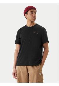 columbia - Columbia T-Shirt CSC™ 2155021 Czarny Regular Fit. Kolor: czarny. Materiał: bawełna #3