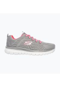skechers - Buty damskie SKECHERS Graceful Get Connected. Kolor: szary
