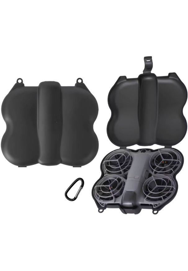 SunnyLife - TORBA ETUI HARD CASE FUTERAŁ OCHRONNY DO PRZECHOWYWANIA DRONA DJI NEO 2 - CZARNA. Kolor: czarny