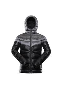 ALPINE PRO - Kurtka uniwersalna męska Alpine Pro Rog. Typ kołnierza: kaptur. Kolor: wielokolorowy, szary, czarny. Materiał: syntetyk. Sezon: zima. Sport: narciarstwo #1