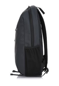Ochnik - Szary jednokomorowy plecak męski. Kolor: szary. Materiał: nylon #6