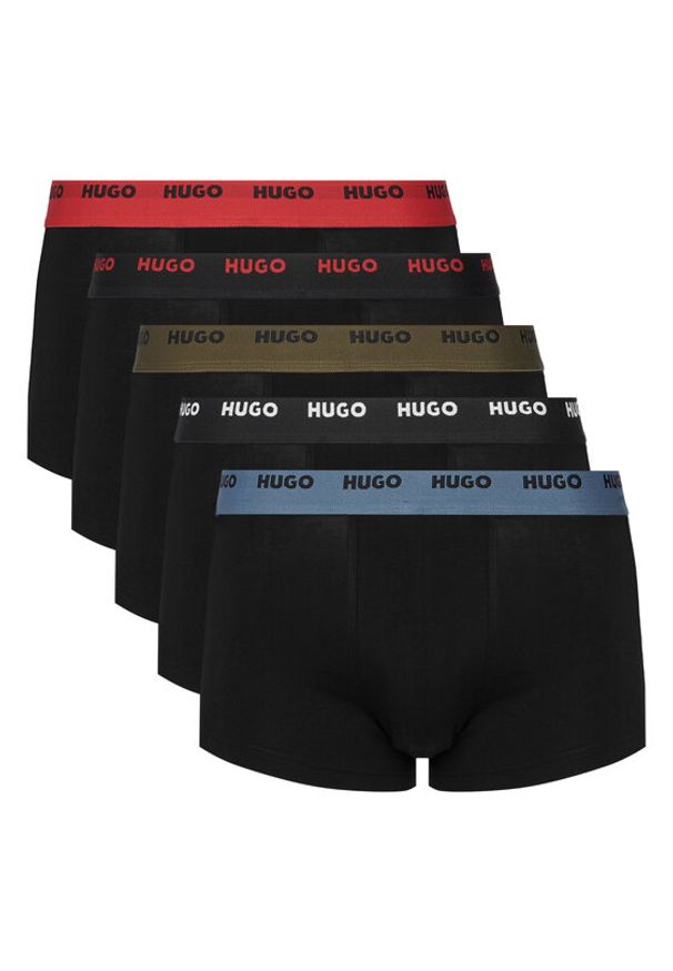 Hugo - HUGO Komplet bokserek 50532619 Czarny. Kolor: czarny. Materiał: bawełna