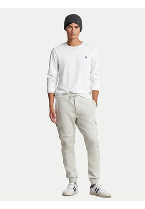 Polo Ralph Lauren Spodnie dresowe 710881522006 Szary Regular Fit. Kolor: szary. Materiał: bawełna, syntetyk