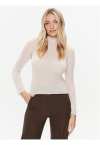 Marella Sweter Molveno 2333662036200 Różowy Slim Fit. Kolor: różowy. Materiał: wełna #1