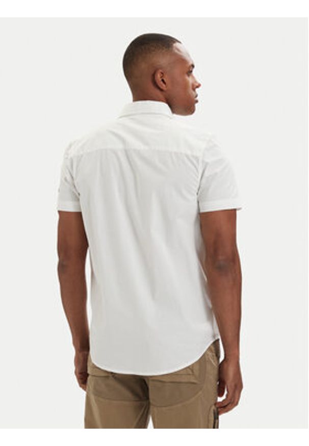 Aeronautica Militare Koszula 261CA1326UCT03288 Biały Regular Fit. Kolor: biały. Materiał: bawełna