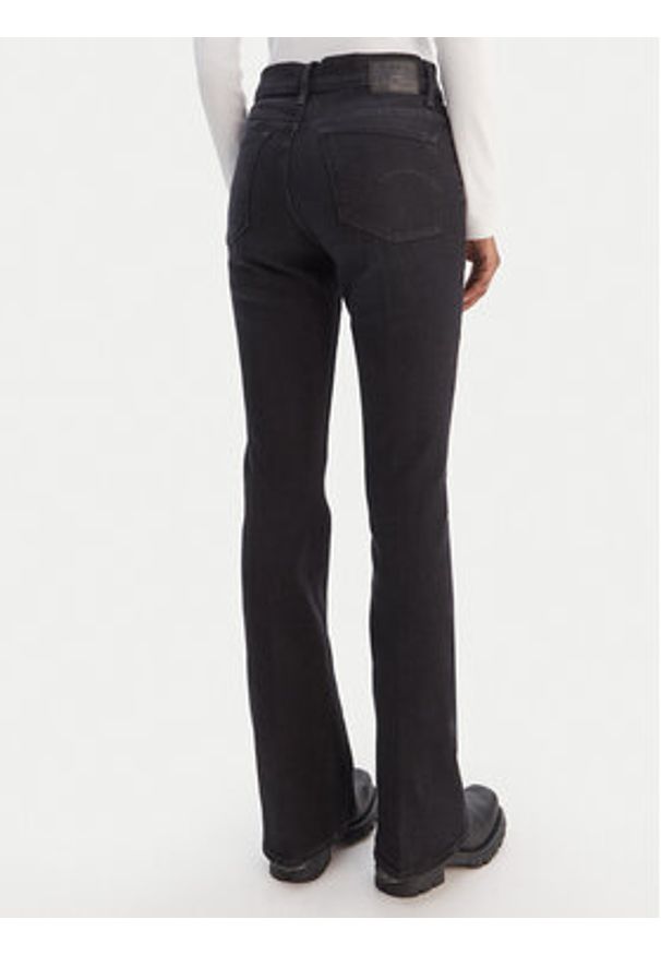 G-Star RAW - G-Star Raw Jeansy D21290-A634 Czarny Flare Fit. Kolor: czarny