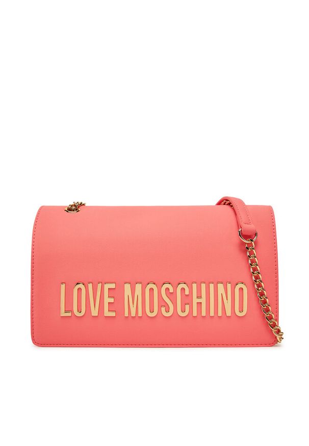 Love Moschino - Torebka LOVE MOSCHINO. Kolor: pomarańczowy