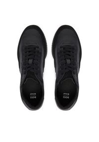 BOSS Sneakersy Careton 50552888 Czarny. Kolor: czarny. Materiał: skóra #5