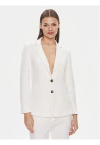 Marella Marynarka Lia 2413911024 Biały Regular Fit. Kolor: biały. Materiał: syntetyk, wiskoza #1