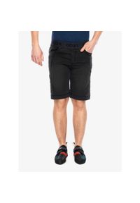 OCUN - Spodenki wspinaczkowe męskie Ocun Mánia Jeans Organic Shorts. Kolor: czarny. Materiał: jeans. Długość: krótkie. Sezon: lato