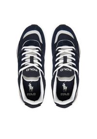 Polo Ralph Lauren Sneakersy Trackstr 250 809944590002 Granatowy. Kolor: niebieski. Materiał: skóra, zamsz #6
