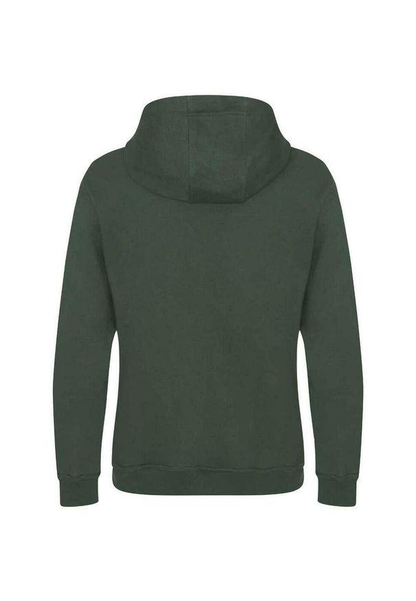 AWDIS - Męska Bluza Z Kapturem Just Hoods Graduate Heavyweight Hoodie. Typ kołnierza: kaptur. Kolor: zielony