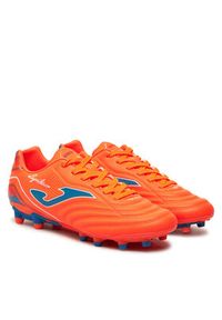 Joma Buty do piłki nożnej Aguila Firm Ground AGUW2408FG Pomarańczowy. Kolor: pomarańczowy. Materiał: skóra