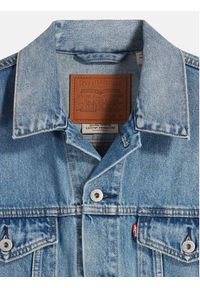 Levi's® Kamizelka A5789-0000 Niebieski Regular Fit. Kolor: niebieski. Materiał: bawełna #4