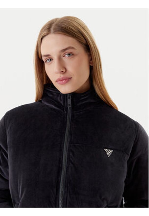 Guess Kurtka zimowa V4BL03 K0232 Czarny Regular Fit. Kolor: czarny. Materiał: syntetyk. Sezon: zima