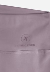 Born2be - Jasnofioletowe Szorty Kolarki z Wysokim Stanem i Modelującym Pasem Toadgrass. Stan: podwyższony. Kolor: fioletowy. Styl: elegancki #7