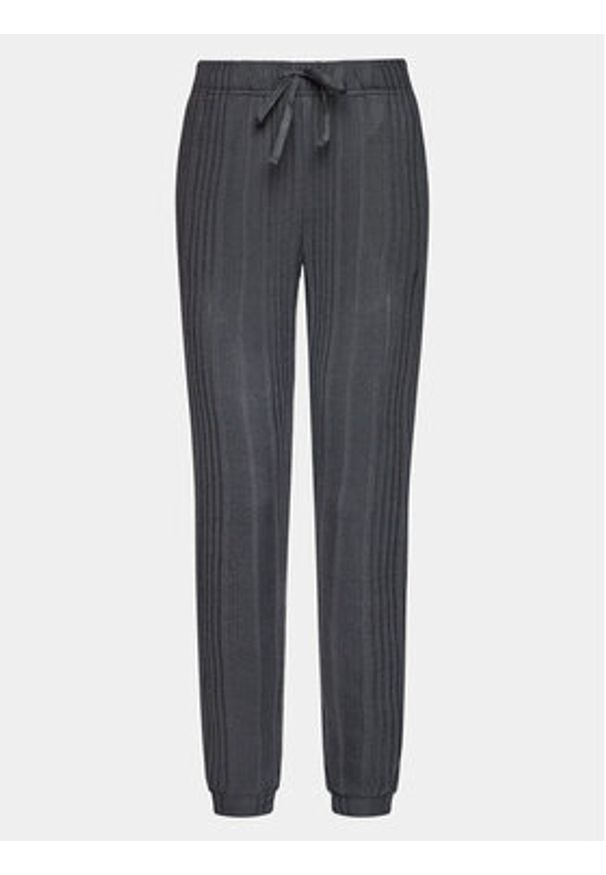 SELMARK - Selmark Piżama Basica P6073 Szary Regular Fit. Kolor: szary. Materiał: syntetyk