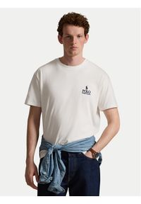 Polo Ralph Lauren T-Shirt 710981136001 Biały Regular Fit. Typ kołnierza: polo. Kolor: biały. Materiał: bawełna #1