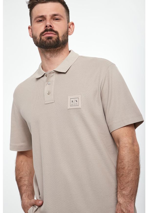 Armani Exchange - Polo męskie ARMANI EXCHANGE. Typ kołnierza: polo