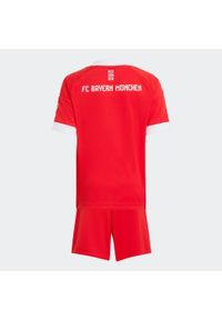 Adidas - Minizestaw piłkarski dla dzieci Bayern Monachium 25/26 domowy. Sport: piłka nożna