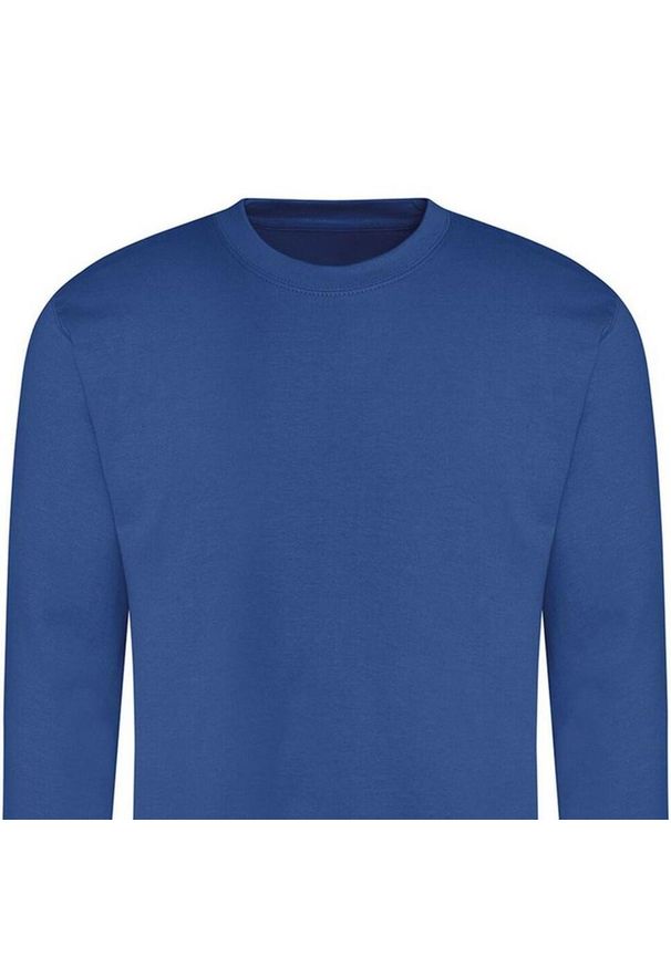 AWDIS - Zwykła Bluza Unisex Dla Dorosłych. Kolor: niebieski