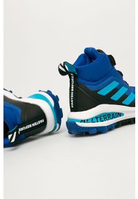 adidas Performance - Buty dziecięce FortaRun BOA ATR K. Zapięcie: sznurówki. Kolor: niebieski. Materiał: syntetyk, materiał, skóra, guma. Szerokość cholewki: normalna. Sezon: zima #4